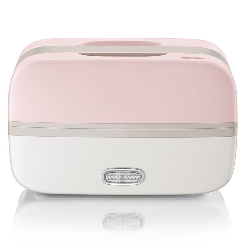 Elektrische Beheizte Lunchbox Tragbare Bento Boxen Edelstahl Lebensmittel Behälter Aufwärmen Tragbare essen Dampfer Wärmer: EU