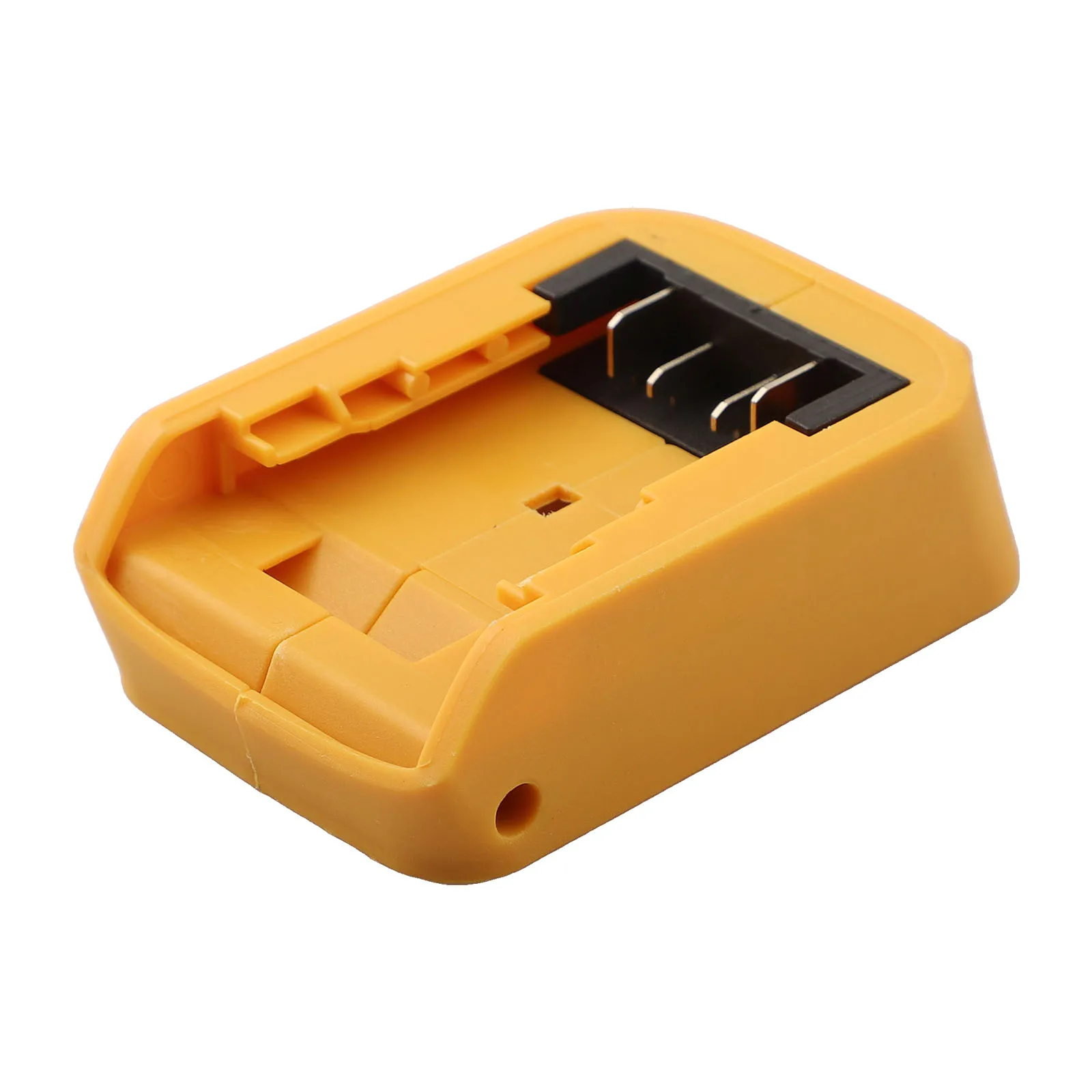 Adaptador de batería de 18V, función de batería, función de linterna de diversificación, placa de carga de alto rendimiento para DCB201