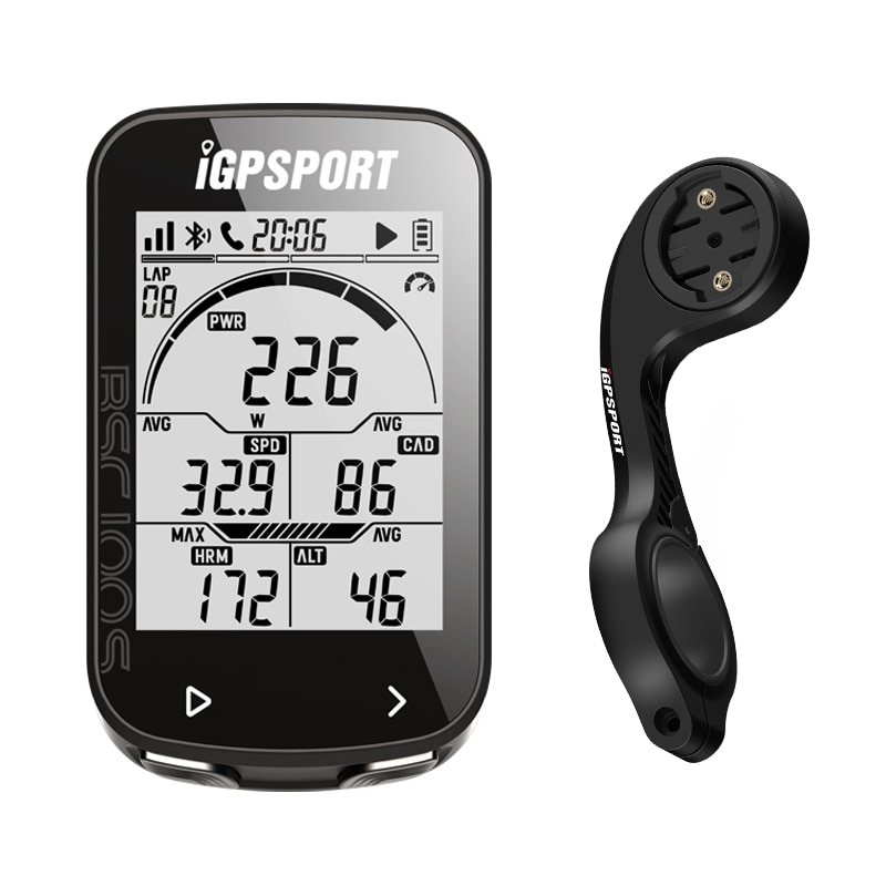 GPS-Fahrradcomputer IGPSPORT BSC100S Zyklus Drahtloser Tachometer Fahrrad Digitale Stoppuhr Radfahren Kilometerzähler Fahrradcomputer: YELLOW