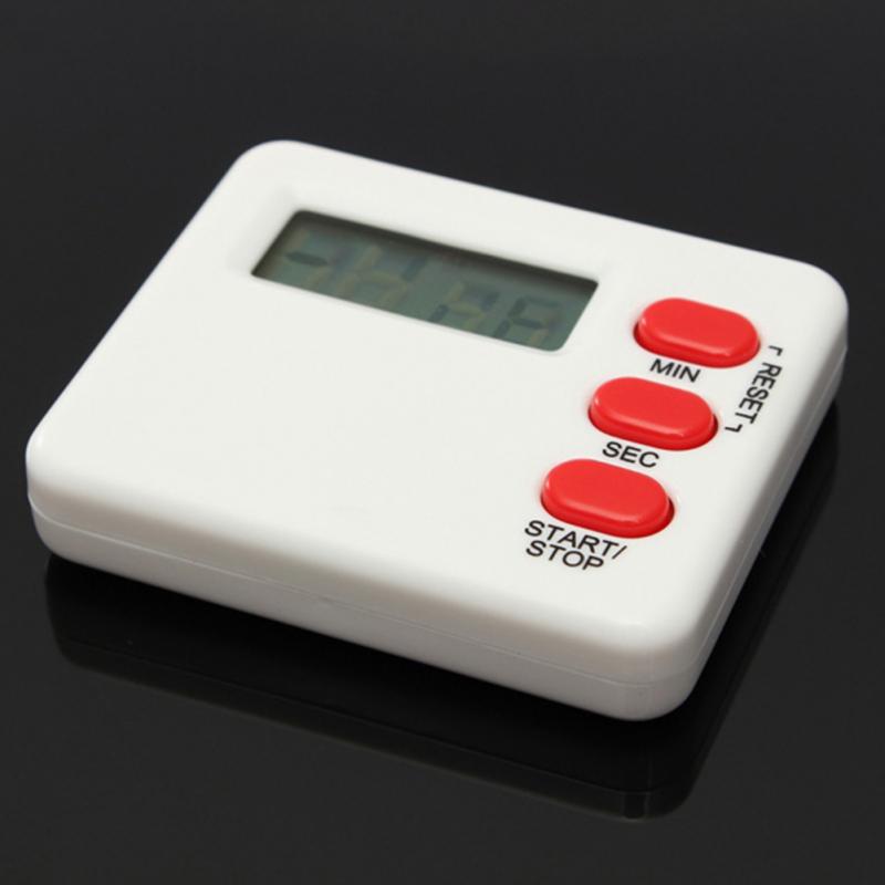 Mini LCD Timer Küche Kochen 99 Minute Digital Anzeige Timer Countdown Enthalten Batterie