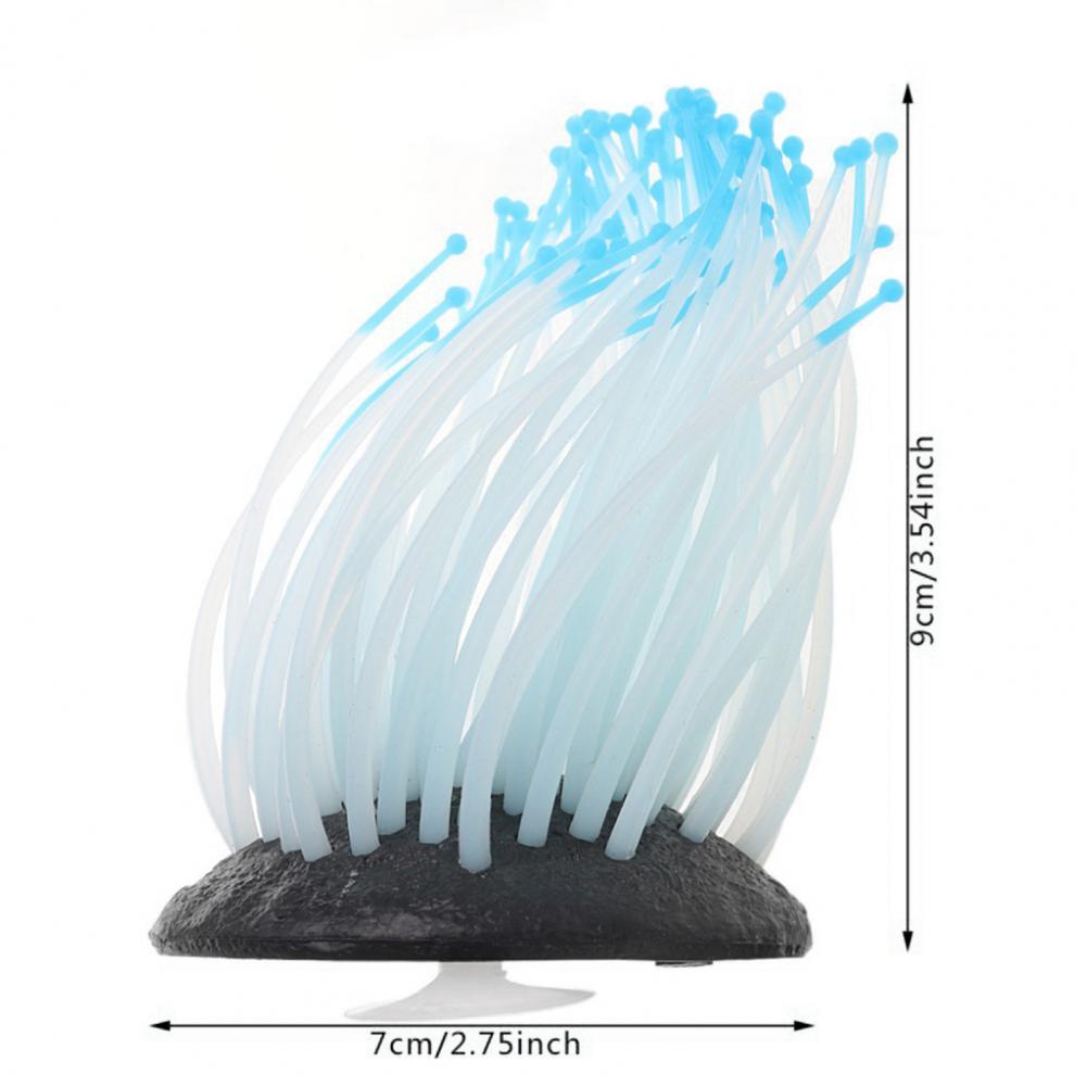 Fish Tank Landscaping Luminous Sea Artificial Plant Aquarium Decor Unique Simulation Plant Soft Decoration Small Ornaments