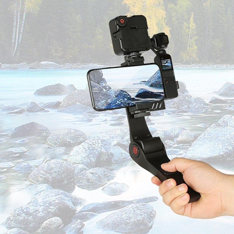 Handheld Remote Control Stabilizer Camera Anti-Shake Video Camera PTZ Electronic Intelligent Stabilizer