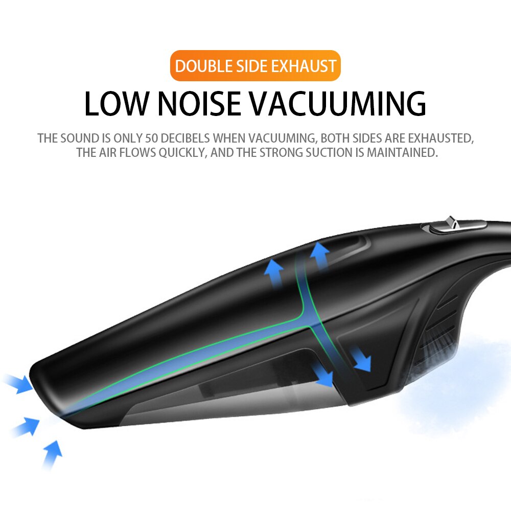 2 soorten Auto Handheld Stofzuiger Auto Stofzuiger Stofzuiger Draadloze Auto Droog en Nat Vacuüm Thuis Vacuüm voor auto