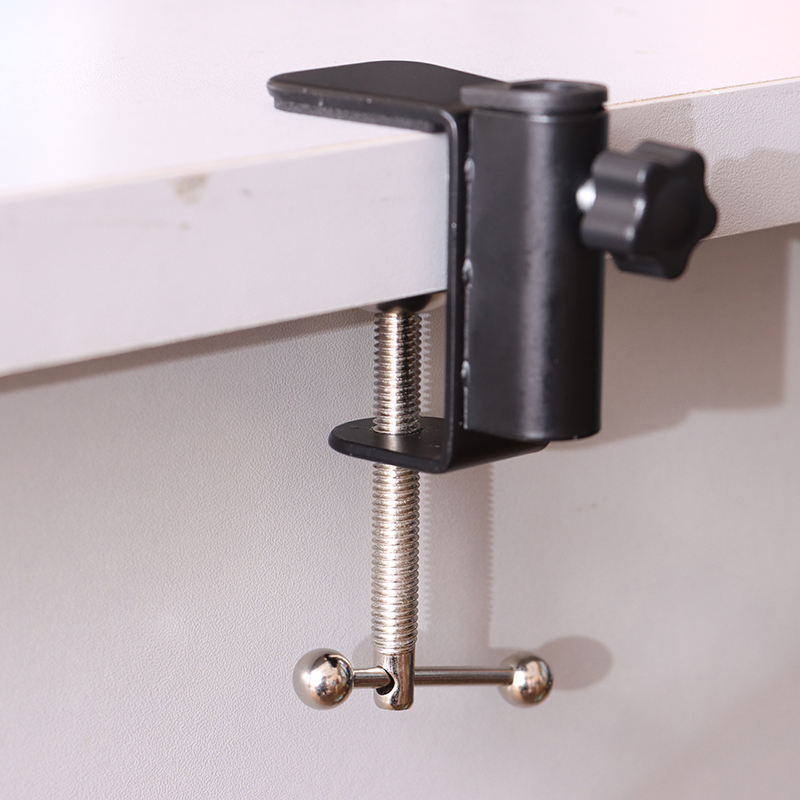 Braçadeira De Montagem De Mesa De Metal Pesado, Microfone Suspensão Boom Scissor Braço Stand Holder, 1Pc