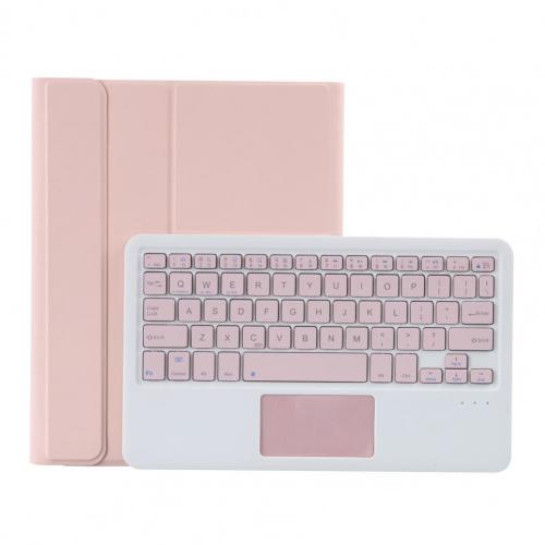 Bluetooth-compatible Tablet Keyboard for iPad 11 Inch Tablet Keypad Case Touchpad Keypad Keyboard Case teclado inalámbrico: Pink Upgrade
