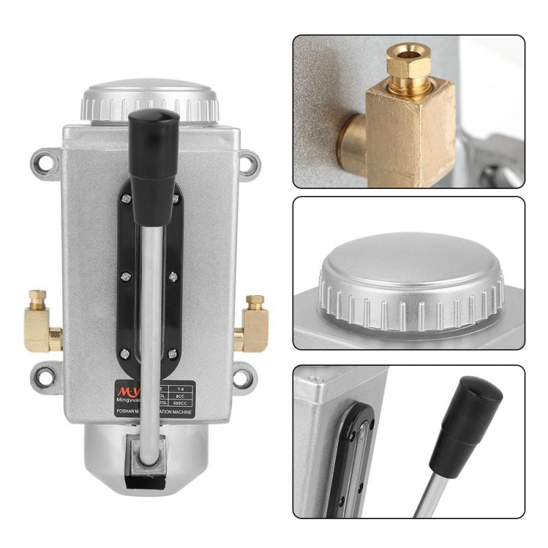 Lubricating Manual Oil Pump Manual Pump Hand 500CC for Oil Machine CNC Punching Machine Oiler