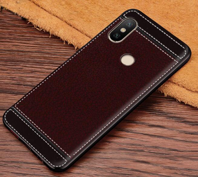 ZB602KL Fall Ultra Dünne Matte Leder Strukturierte Weichen TPU Fall für ASUS Zenfone Max Pro M1 ZB602KL X00TD M2 ZB631KL ZB633KL: Max Pro M2 ZB631KL / Brown