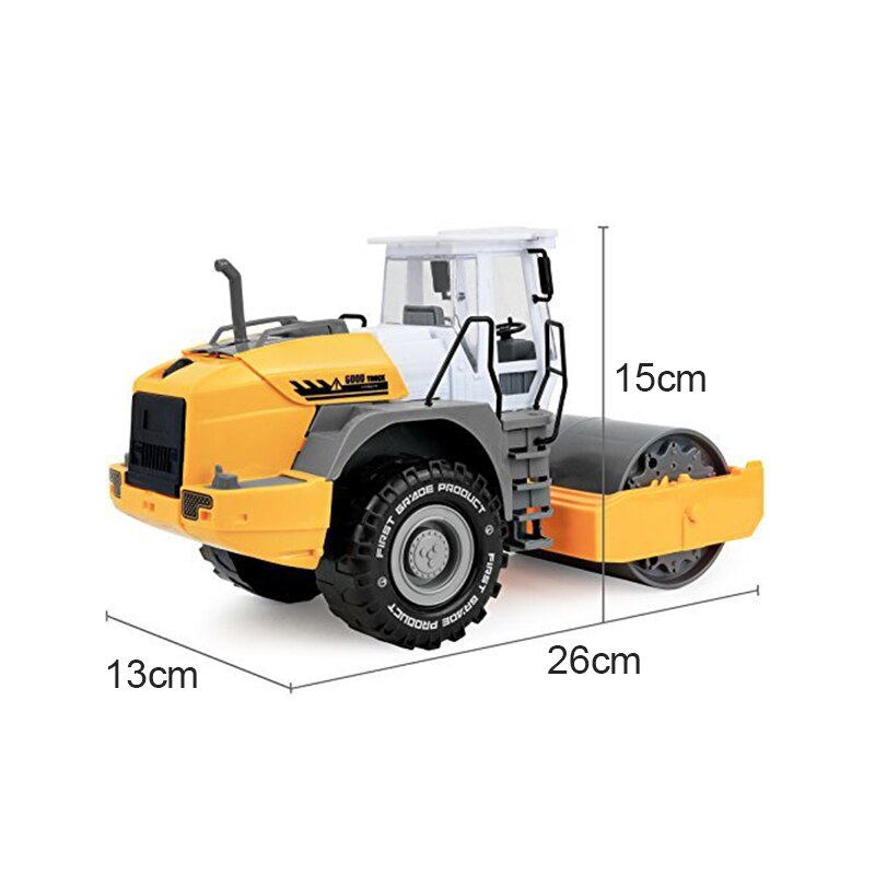 Reibung Angetrieben Dampfwalze Lkw Bau Spielzeug, Trägheit Reparatur Auto Spielzeug, Ingenieurwesen Fahrzeug, spielzeug für freundlicher 2-6 Jahre alt,