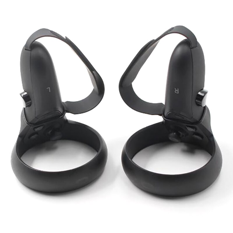 1 Paar Vr Touch Controller Grip Verstelbare Knuckle Bandjes Voor Oculus Quest / Rift S