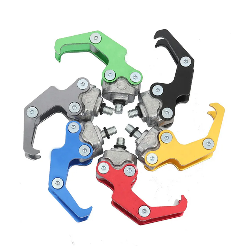 Colgador de garra de águila para casco de motocicleta, gancho duradero de 6mm con tornillo de aluminio, guante para casco de motocicleta, soporte para transporte de equipaje, 1 Uds.