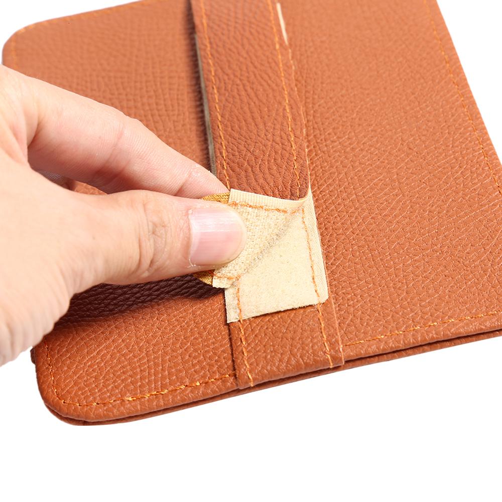 Auto Car Interior Sun Visor Card Case Holder Organizer Clipper Hold Pen Papers Ticket Bag Hanger Car-Styling Stowing Tidying