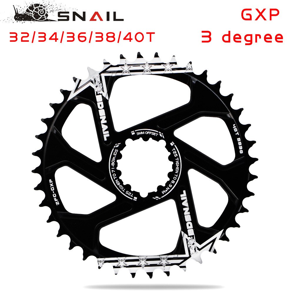 Gxp Bike Mtb Mountainbike 30T/32T/34T/36T/38T Crown fiets Kettingblad Voor Sram 11/12S Nx Xx Xo Gx GXP11 Enkele Schijf Lade Goedkope