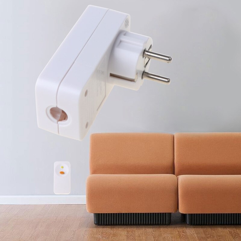 EU16A Veiligheid Socket Adapter Anti Elektrische Shock Trip Switch Stroomonderbreker Plug