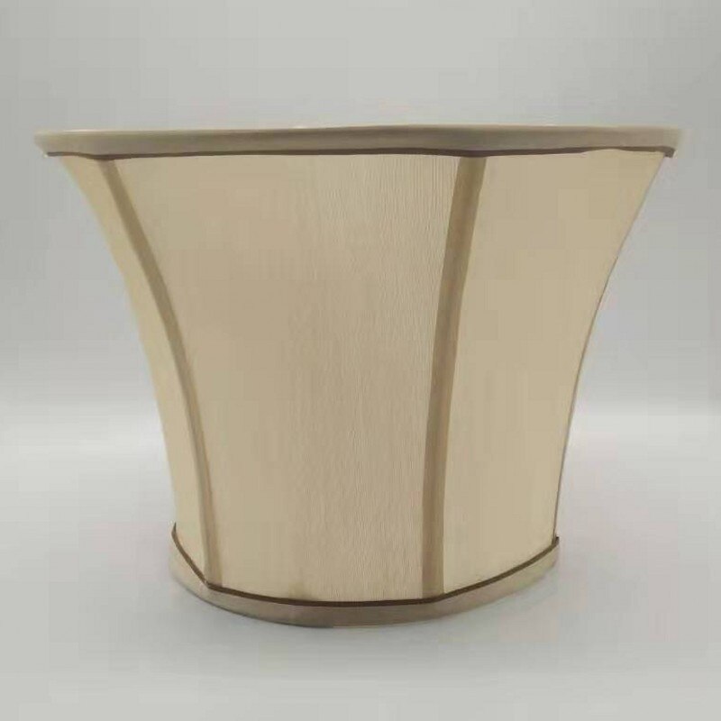 30cm E27 Art Deco Lamp shades for table lamps beige and white round fabric lampshade modern style lamp cover for desk lamp