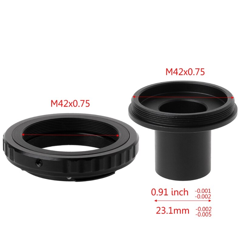 Metal Bayonet Mount Lens Adapter 23.2MM for Nikon SLR DSLR Cameras to Microscope