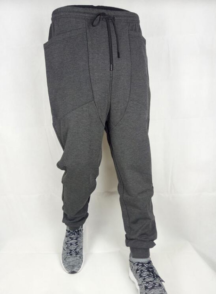 Casual harembroek atletische hiphop dans sportieve hiphop heren sport joggingbroeken pantalon losse lange herenbroek joggingbroek