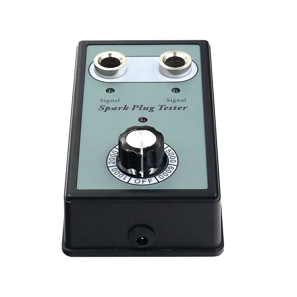 Dual Hole Analyzer Car Spark Plug Tester Ignition Testers Automotive Diagnostic Scanner For 12V Gasoline Vehicle Plug Analyzer