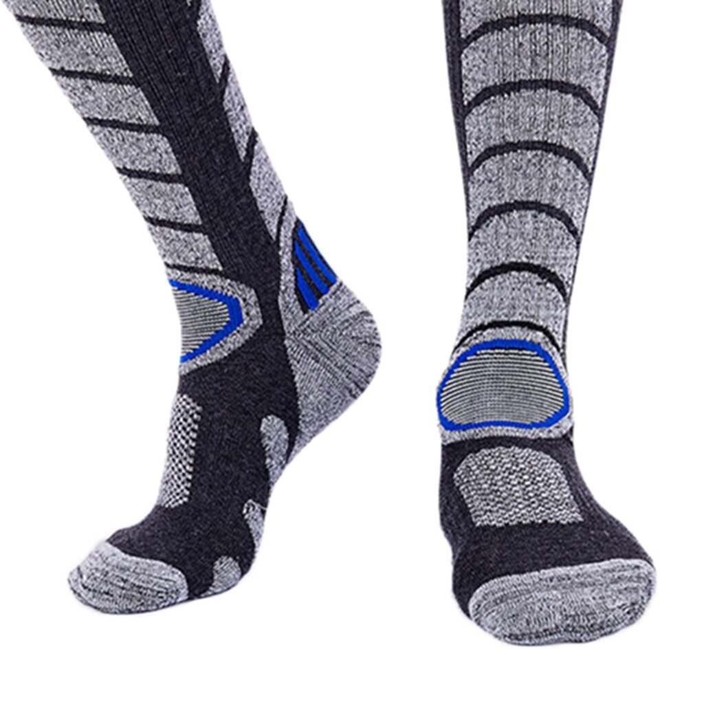 Masculino feminino longo quente neve meias de esqui caminhadas ao ar livre inverno esporte meias snowboard
