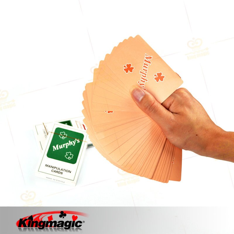 Manipulatie kaarten dunne kaarten slim poker groene kleur king magic props close up stage magic tricks grappige magicina dek