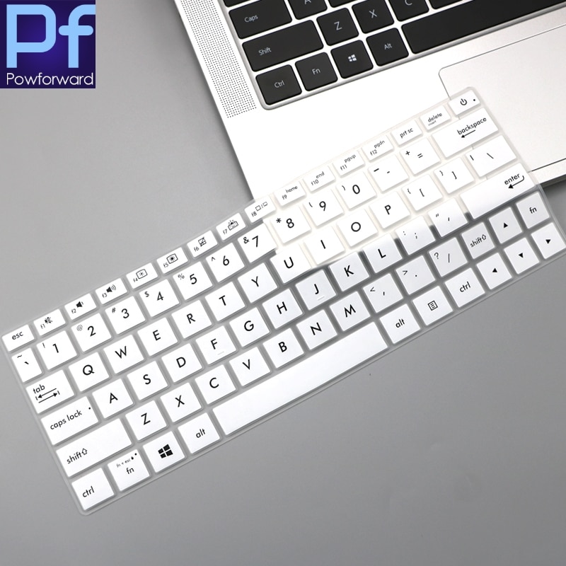 Silicone laptop Keyboard cover For ASUS ZenBook 13 UX334FA UX334FAC UX334F UX334FL UX334FLC UX334 FL FLC F UX 334 13.3&#39;&#39;
