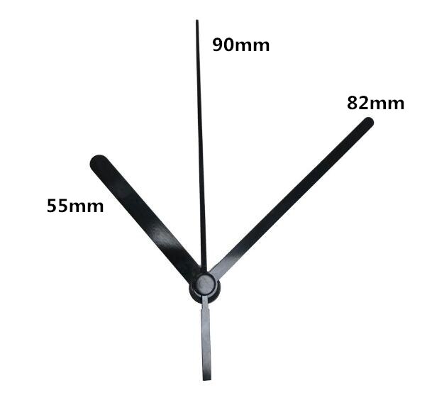 1 set Silent Clock Colorful hands Quartz Wall Clock Mechanism Movement Repair Replacement Parts clockwork clock parts 18mm shaft