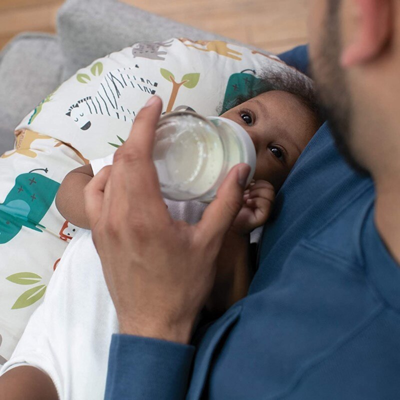 Funda de cojín de lactancia para bebé recién nacido, funda de cojín de maternidad en forma de U