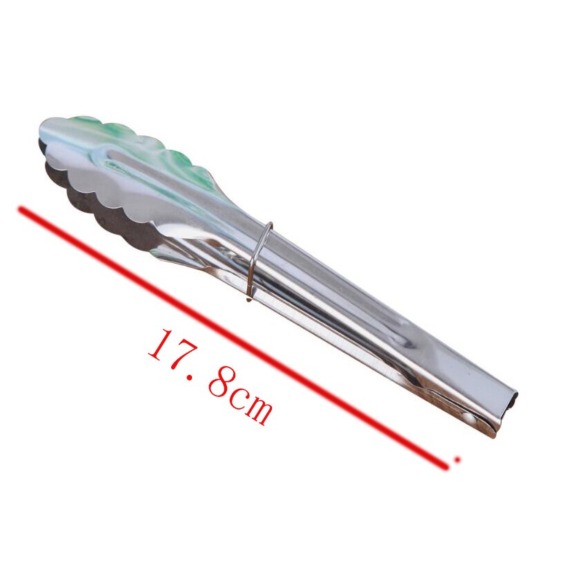 Pegador de comida de silicone, pinça de pegar comida, utensílio de cozinha, acessórios de braçadeira, ferramenta de cozinha para servir comida, salada: 1pc