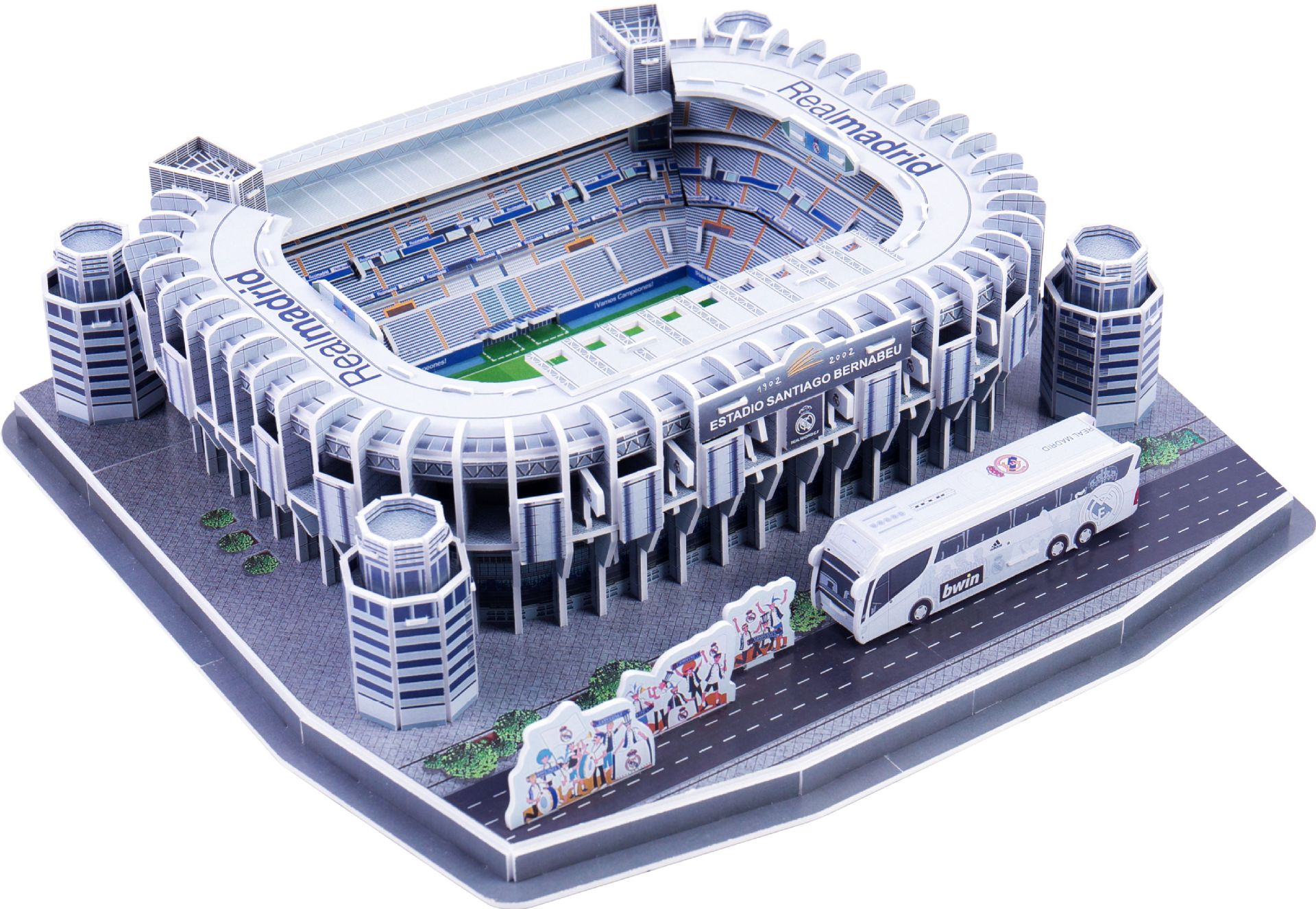 Puzzle classico fai da te Puzzle 3D stadio di calcio mondiale parco giochi di calcio europeo assemblato modello di edificio Puzzle giocattoli per bambini