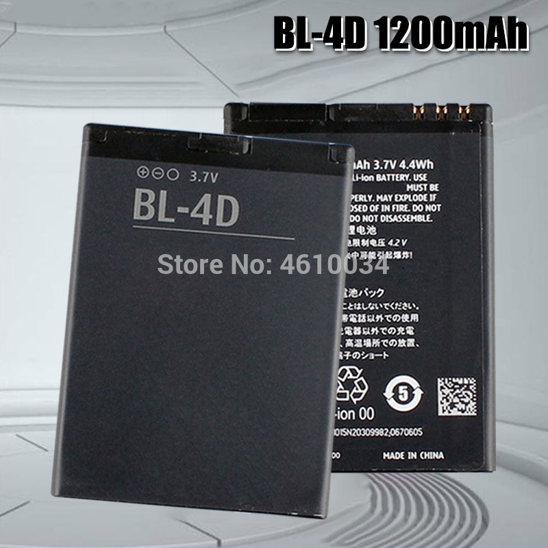 BL-4D Für Nokia N97 mini N97mini N8 N8-00 E5 E5-00 E7 E7-00 T7 T7-00 702T N5 808 N803 BL4D BL 4D batterie