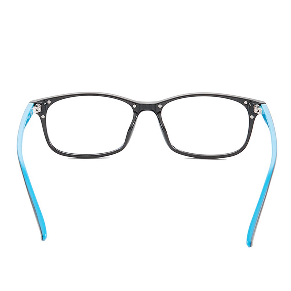 Anti-Blue-ray Glasses Goggles Radiation Protection Fatigue Resistance Office Game Accessories Square Glasses Red Blue Black Leg