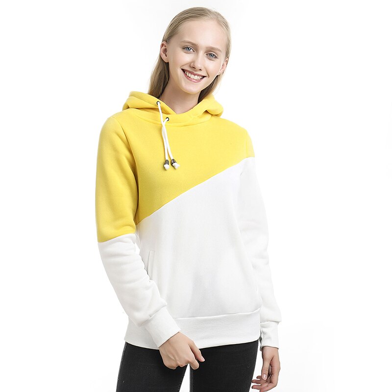 Frauen Vlies Hoodie Sweatshirts Winter Japanische Übergröße Damen zur Seite fahren Warme Tasche Mit Kapuze Jacke