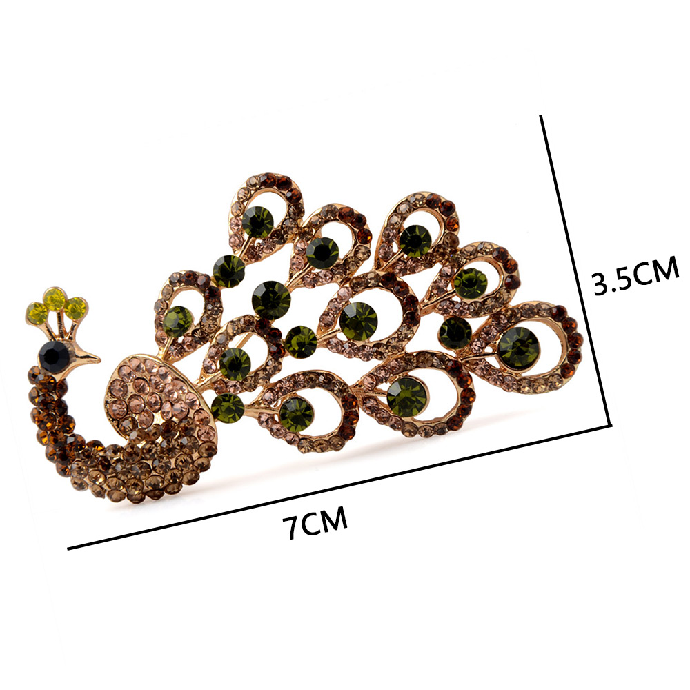 Butterfly Brooch Scarf Buckle Clip Women Beautiful Rhinestone Brooch Jewelry For Women Accessories