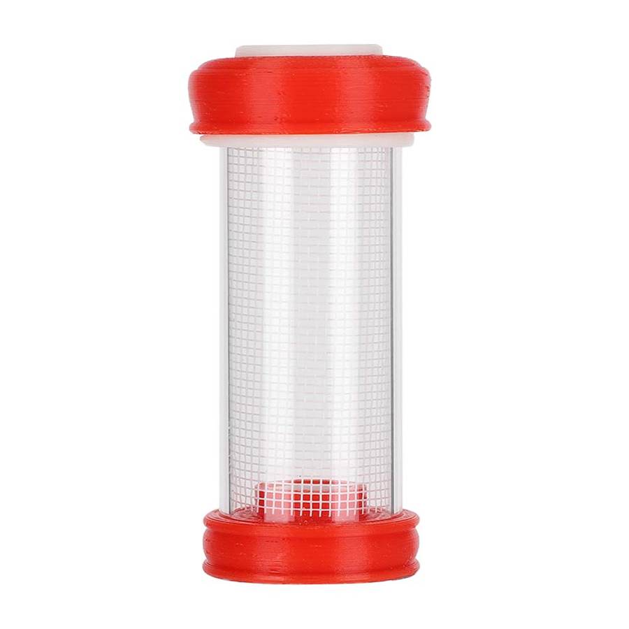 Hormigas, granja, hormiga, granja, crianza de Reptiles, caja de insectos, saltamontes, botella de tuit, caja de Alimentación de Mascotas para escalada redonda, Reptiles VIVOS: Rojo