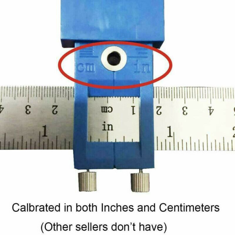 Carpenter's Hole Locator Multifunctional Furniture Woodworking Punching Locator Auxiliary Adjustable Tool JS23