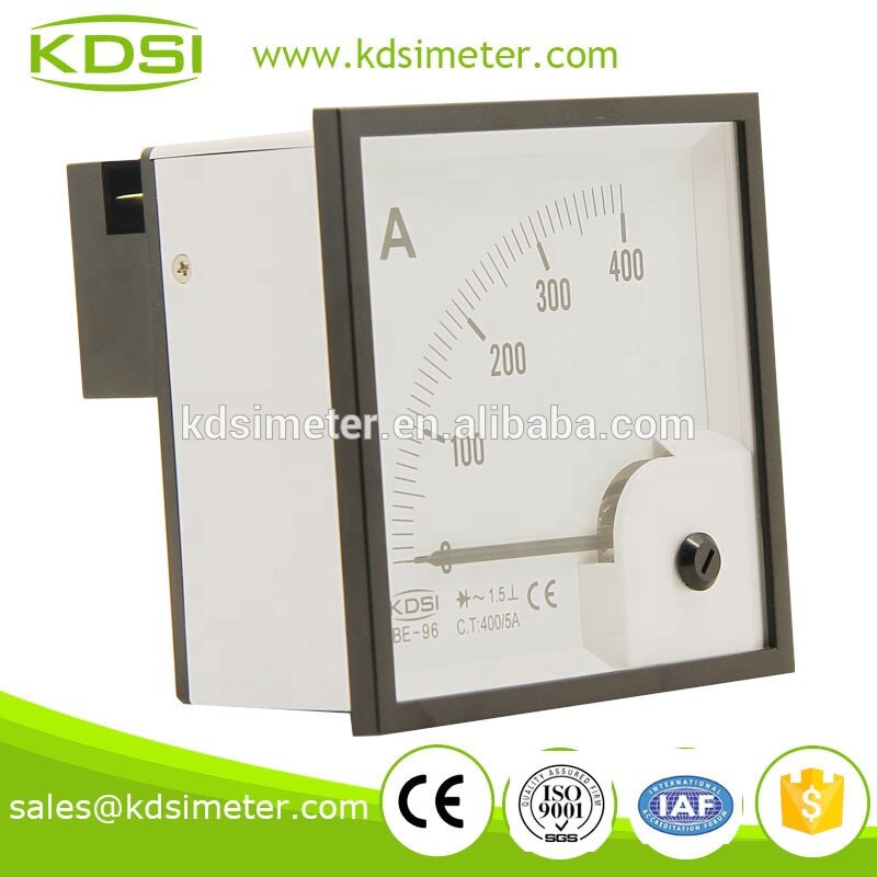 Hoge Betrouwbare 96*96 Panel Elektriciteit Meter Ammeter Met Gelijkrichter Voltmeter & Ampèremeter Voor Zonne-energie