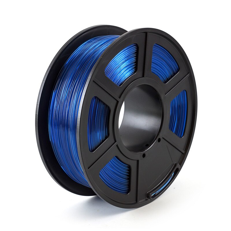 Petg Transparant Blauw 1.75Mm 3D Printer Filament 1Kg/2.2lbs Plastic Materiaal Voor Fdm 3D Printer