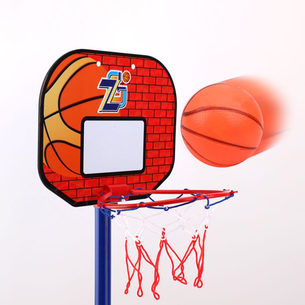 Child's Sporting Goods Adjustable Indoor Basketball Rack Basketball Combination Adjustable indoor basketball hoop basketball#30