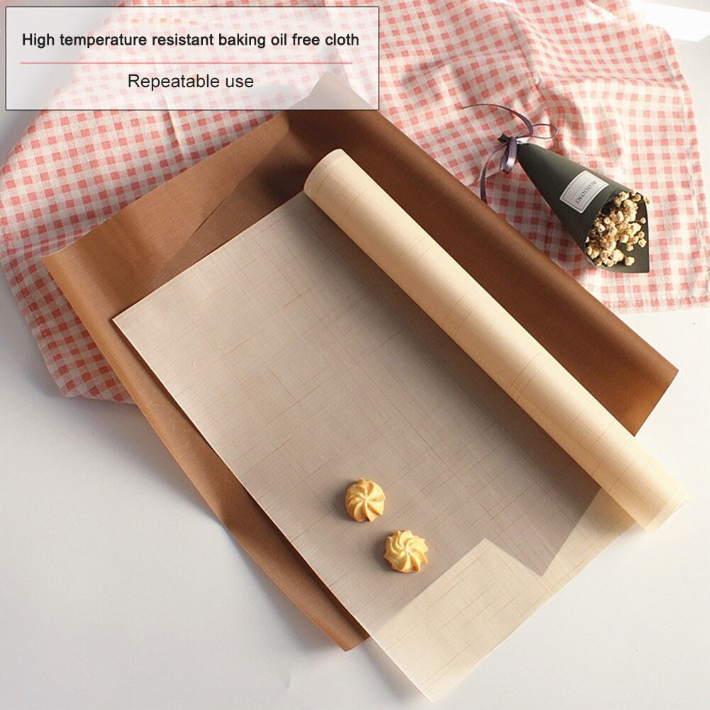 Bakken Mat Herbruikbare Vel Hittebestendige Olie Proof Paper Non Stick Oven Gereedschap Voor Huishoudelijke Keuken Handig Deel