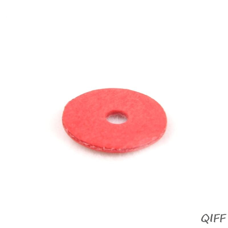 M2 M2.5 M3 M4 M5 M6 Steel Flat Pad Insulation Insulating Washers Spacer Red