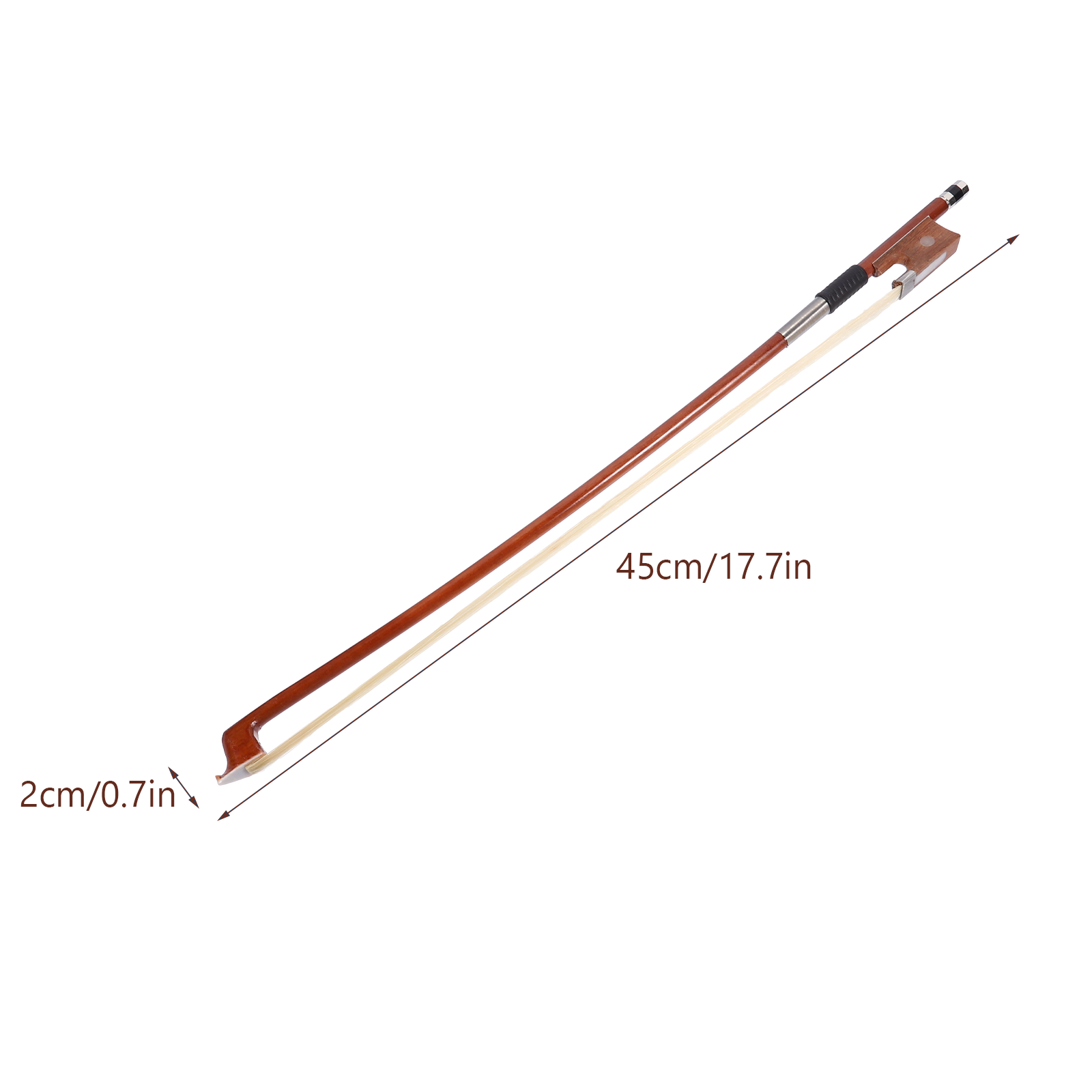 1/2 1/10 Violine Bogen Rosshaar Anfänger Praxis Carbon Faser Bogen Violinen Zubehör Saiten Instrumente Teile Glattes Spielen: Licht Grün