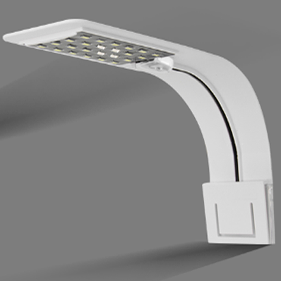 Akvarijné svetlo do akvária vysadené akvárium 10w/5w led svetlo do akvária led osvetlenie proti zahmlievaniu pripínacia lampa luces