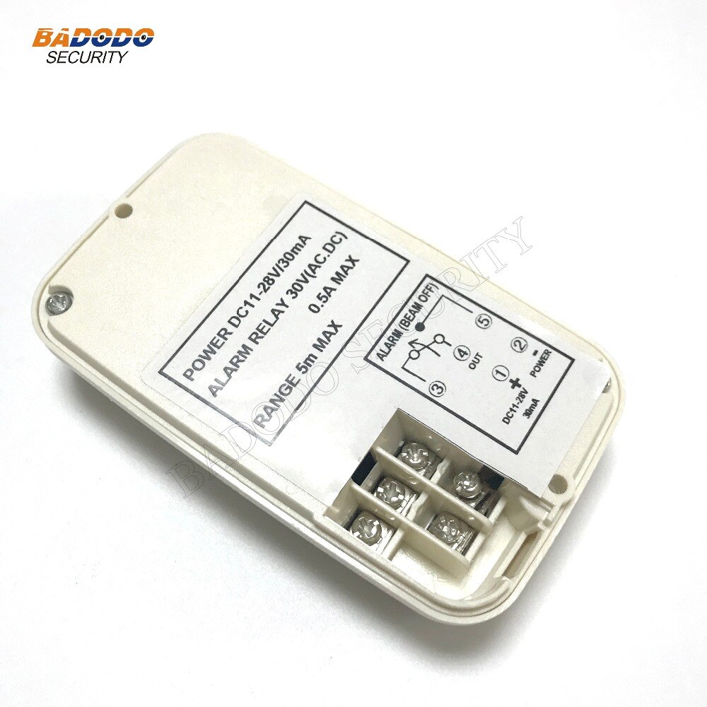 Active Infrared Beam Sensor ABO-5L for alert of entrance,exit,window,passage,stairs,Reflective,easy to install