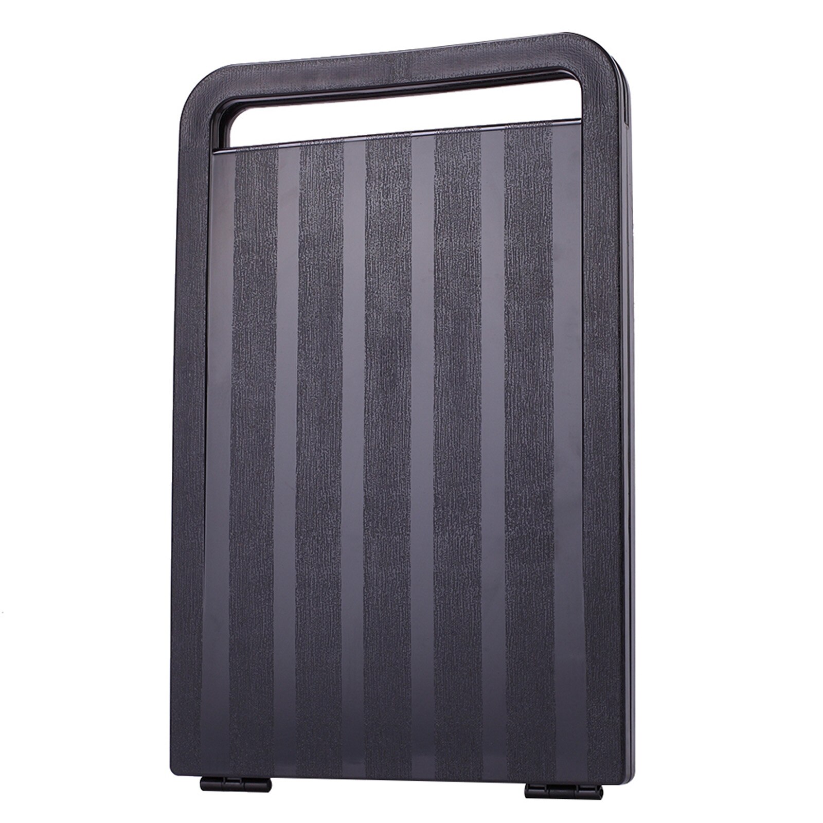 Large Foldable Hand Makeup Mirror Double Sided Barber Salon Hair Stylist Hairdressers Hand-held Makeup Mirror