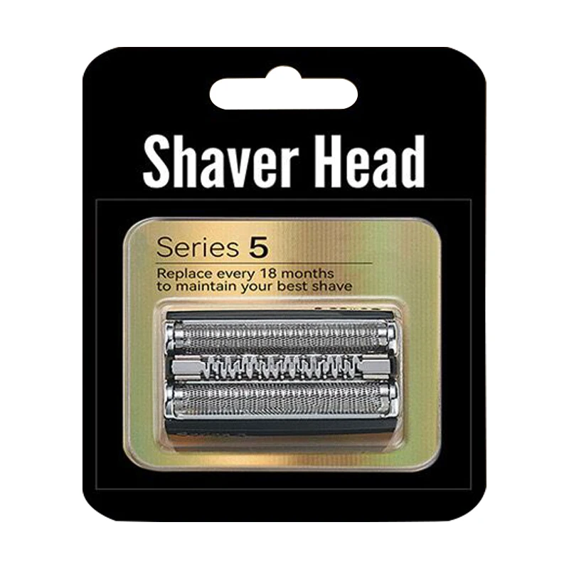 til braun serie 5 braun barbermaskin 52b 52s erstatning elektrisk barbermaskin erstatningshode 5020s, 5030s, 5040s, 5050s, 5070s, 5090cc: Lysegrønn