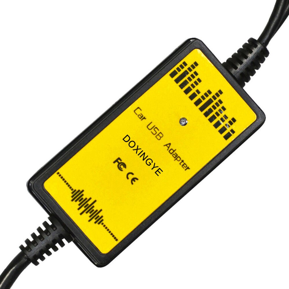 DOXINGYE Car USB AUX MP3 Player CD Changer Adapter With 3.5mm AUX In Input for TOYOTA LEXUS Corolla RAV4 Camry 6 + 6PIN