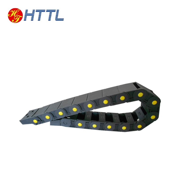 Nylonowy wzmocniony łańcuch zbiornika inżynieria plastikowy łańcuch holowniczy łańcuch holowniczy obrabiarki