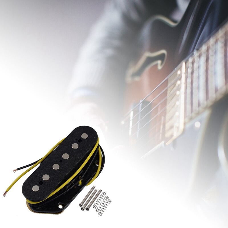Tele Pickups Alnico 5 Black Tele Bridge Pickup Fit Fender Telecaster Bridge Pickup Part