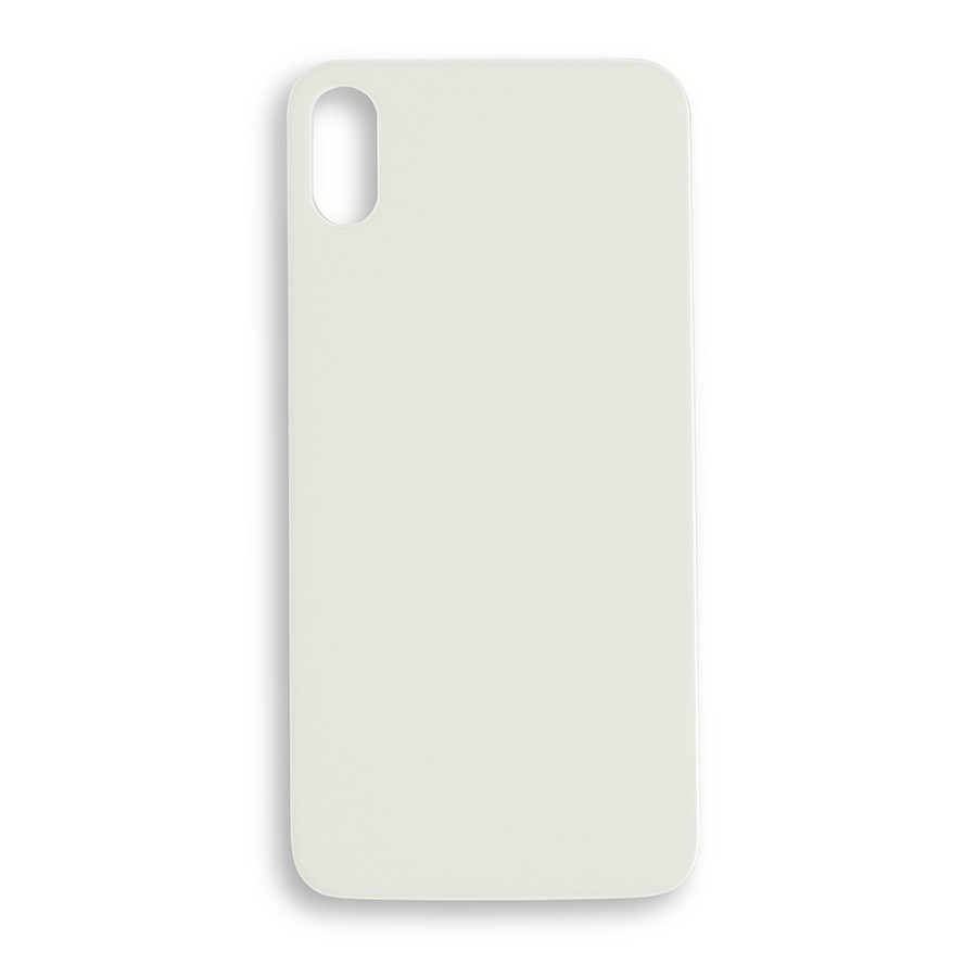 Terug Glas Met Grote Camera Gat Voor Iphone X Xs Xs Max Terug Batterij Deur Glass Cover Vervanging Reparatie, ruimte Grijs Wit Goud