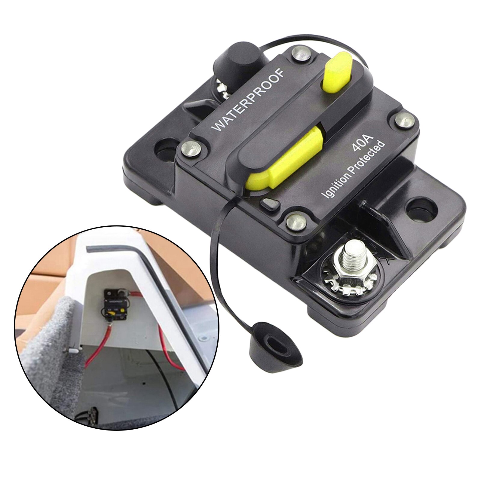 30-300 Amp Handmatige Reset Waterdichte Stroomonderbreker 12-48V Marine Auto Boot Caravan Bus Truck Fuse