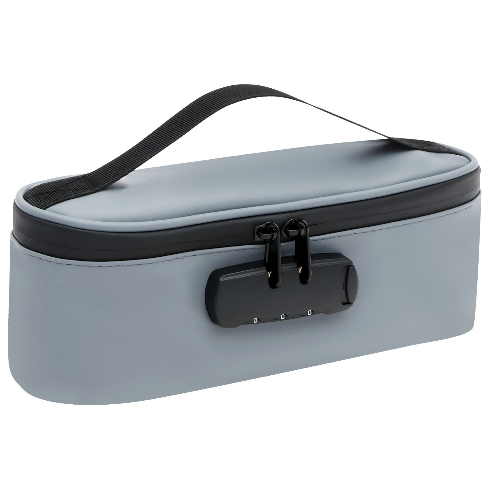 Afsluitbare opslag Speelgoedtas Waterdichte draagbare slijtvaste doos PU Elektronica Organizer Pouch Reisaccessoires te sorteren: Black